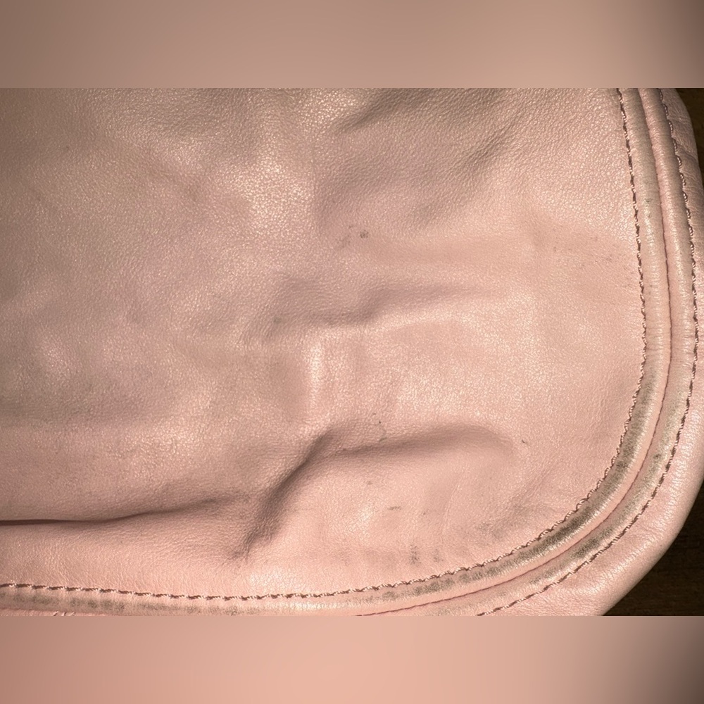 Coach Leather Blush Hobo Shoulder Bag - Picture 12 of 16
